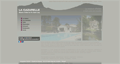 Desktop Screenshot of chambreshotes-lacazarelle.fr